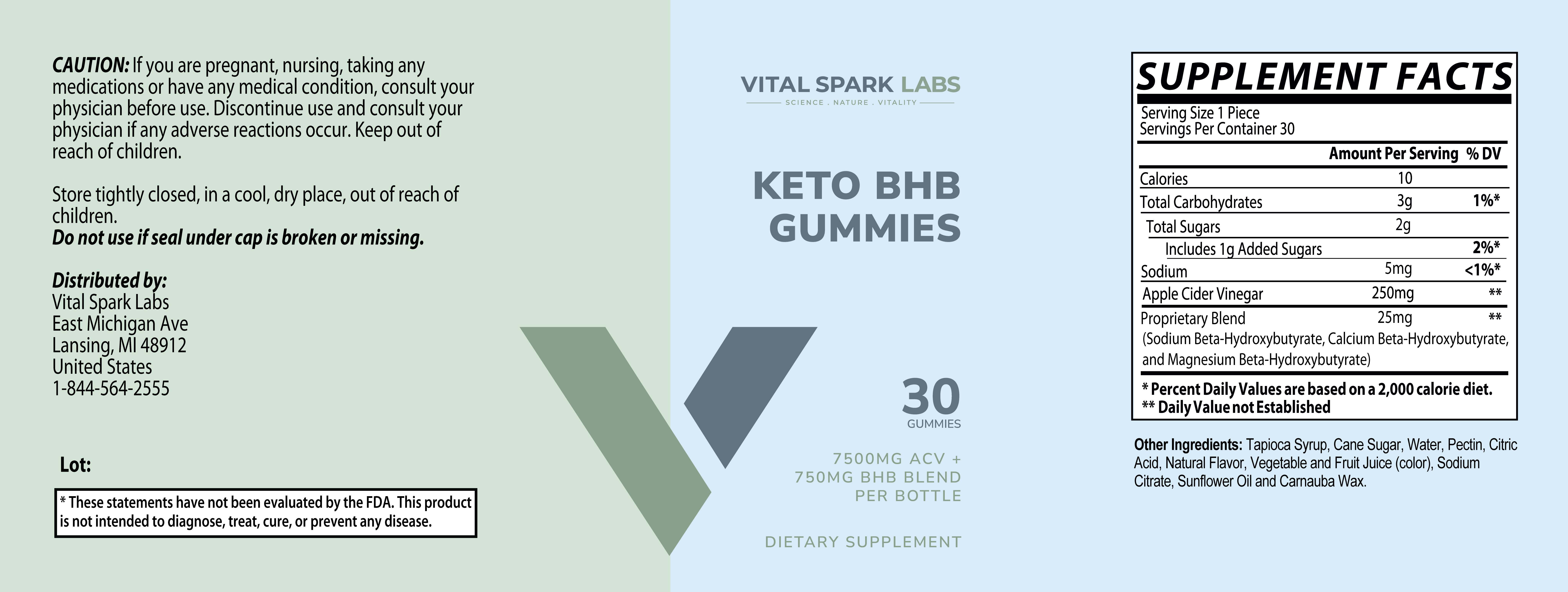 Keto BHB Gummies 30 Count
